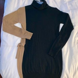 Lightweight tunic length sweater
